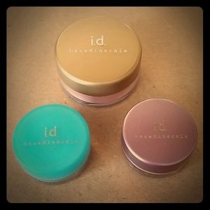 bareminerals set of blush, eyeshadow & facepowder